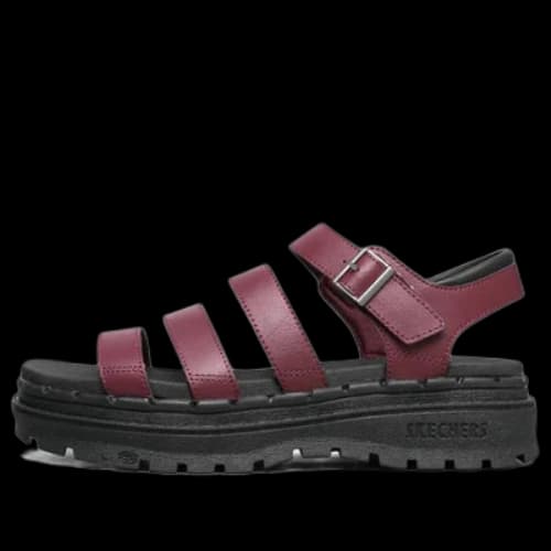 Skechers Jammers Poppin' Strappy Sandal 'Burgundy' (Women's)