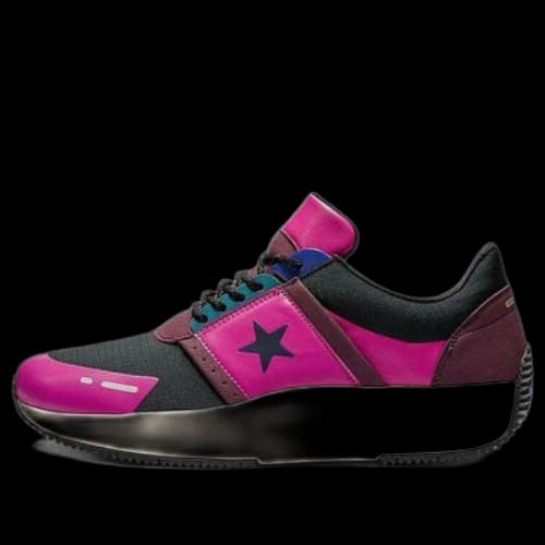 Converse Run Star Utility Sneakers Black/Purple/Pink