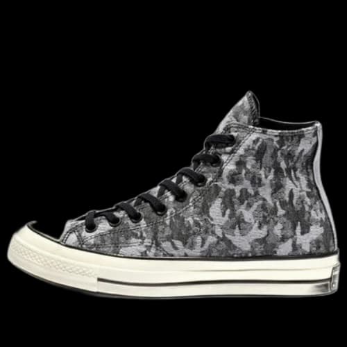 Converse Mens Chuck 70 Hi Camo Denim 'Wolf Grey'