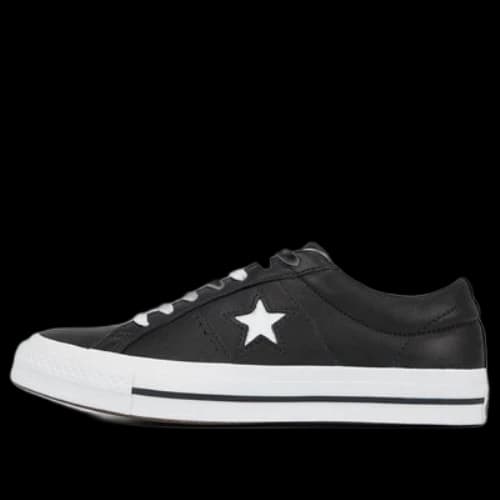 Converse Leather One Star Low Top 'Black White'