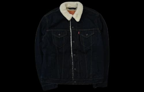 Levi's Sherpa Trucker Jacket 'Navy'