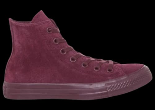 Converse Chuck Taylor All Star Hi Burgundy Mono Suede