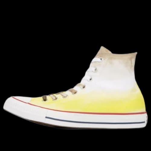 Converse Chuck Taylor All Star Dip-Dye High-Top 'White Yellow'