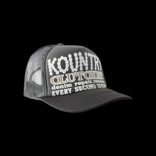 Kapital Pearl Clutcher Trucker Cap 'Grey'