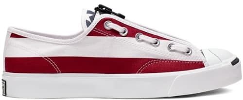 Converse Jack Purcell Zip Ox TakahiroMiyashita TheSoloist White Red