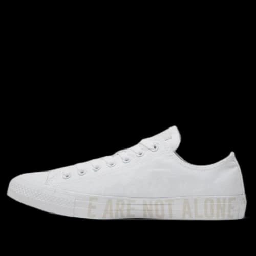 Converse Chuck Taylor All Star White We Are Not Alone Low Top