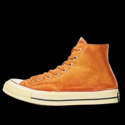 Converse Chuck 1970s Italian Crafted Dye High Top 'Orange White'