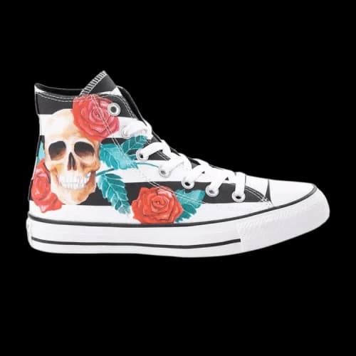 Converse Chuck Taylor All Star High 'Skull Roses'