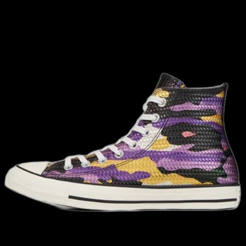Converse Chuck Taylor All Star Metallic Camo High Top 'White Purple'