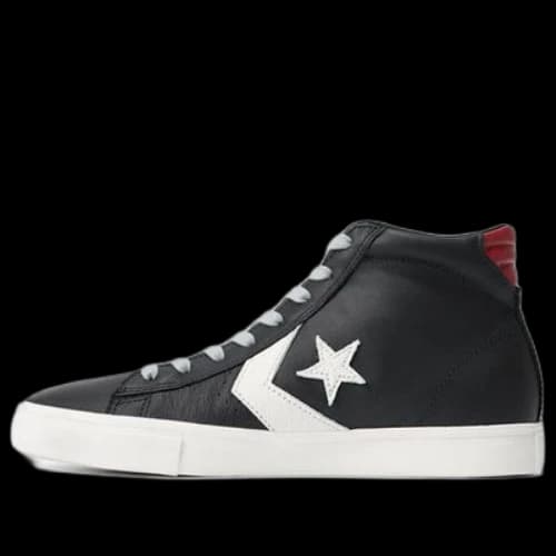 Converse Heritage Leather Pro Leather Mid 'Black White'