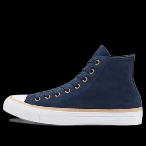 Converse Vachetta Leather Trim Chuck Taylor All Star 'Blue White'