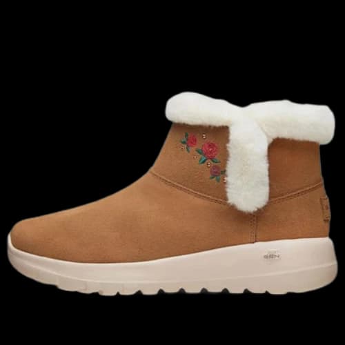 Skechers On-The-Go Joy 'Brown with Flowers' (Women's)