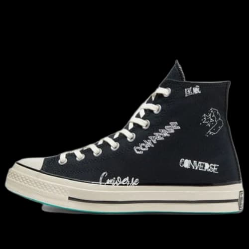 Converse Chuck Taylor All Star 1970s Logo 'Black White'