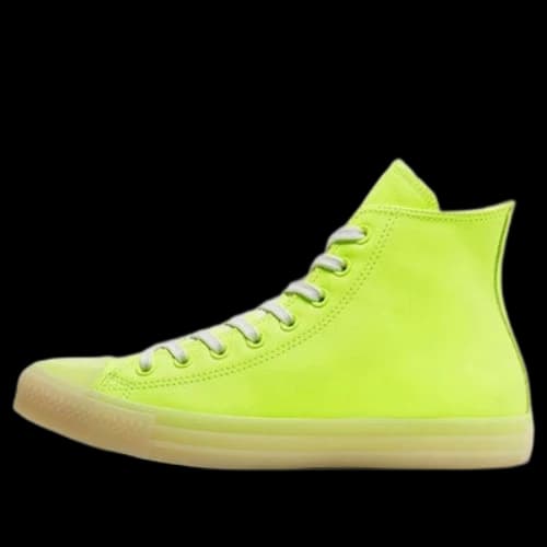 Converse Neon Leather Chuck Taylor All Star High Top 'Neon Yellow'