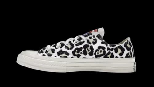 Converse Chuck Taylor All Star 70 Ox Logo Play Black Leopard