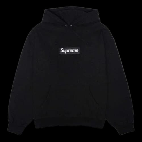 Supreme FW23 Box Logo Hooded Sweatshirt 'Black'