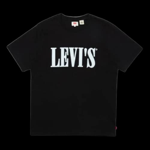LEVI'S Levis Pullover Pure Cotton Short Sleeve Black