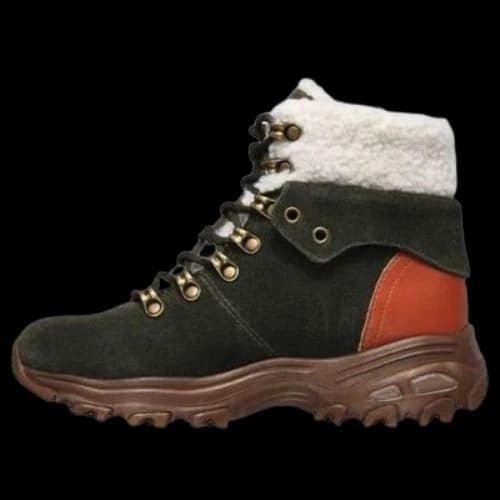 Skechers D'Lites Winter Bliss Boot 'Black Red White' (Women's)