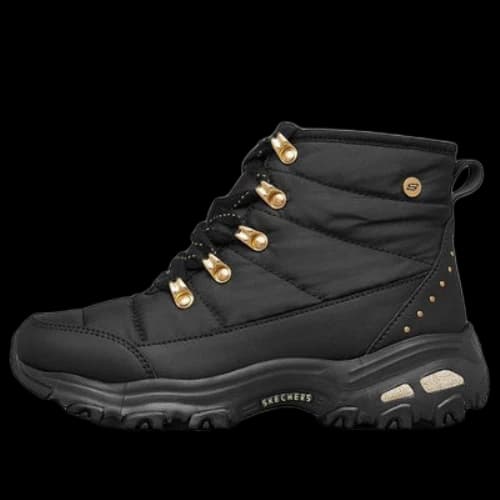 Skechers Dlites Weekender Puffer 'Black Gold' (Women's)