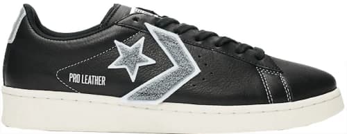 Converse Pro Leather Ox Black Silver