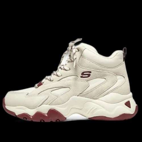 Skechers D'lites 3.0 'White Burgundy' (Women's)