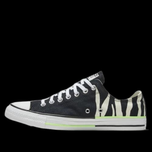 Converse Chuck Taylor All Star 'Black Zebra Print Neon Green'