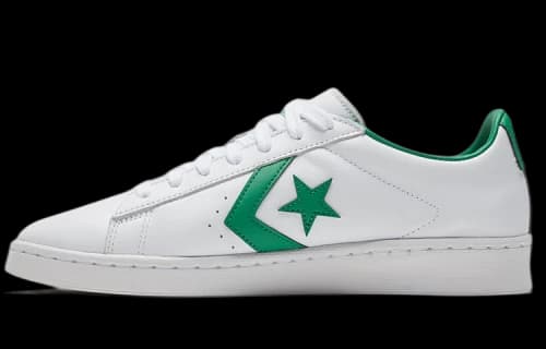 Converse Pro Leather Ox White Green