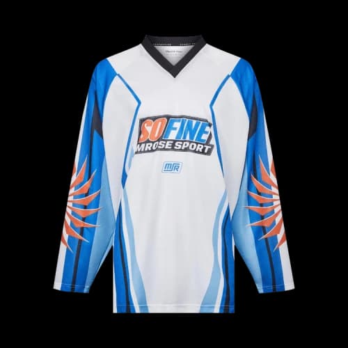 Martine Rose Motorcross Jersey 'White'