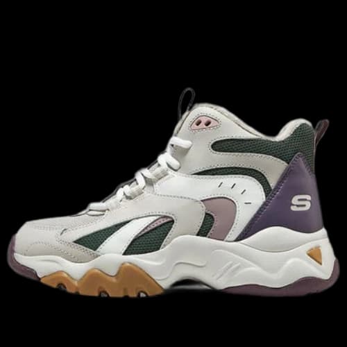 Skechers D'Lites Sneaker 'Beige Purple White' (Women's)