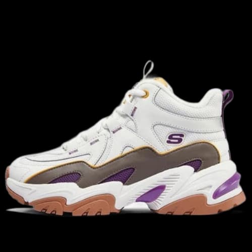 Skechers Stamina Shoes 'White Purple' (Women's)