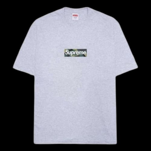 Supreme FW23 Box Logo T-Shirt 'Ash Grey'