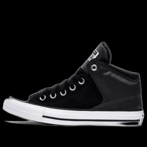 Converse Chuck Taylor All Star Street Mid Big Kids Black