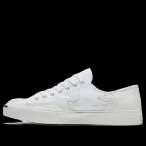 Converse Jack Purcell 'White Flames' Low Top