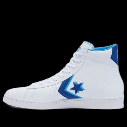 Converse Pro Leather Double Logo High Top 'White Blue'