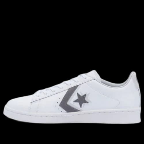Converse Pro Leather Double Logo Low Top 'White Grey'
