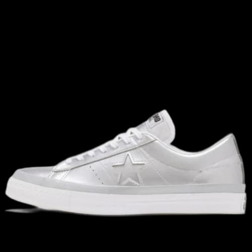 Converse one star low Silver