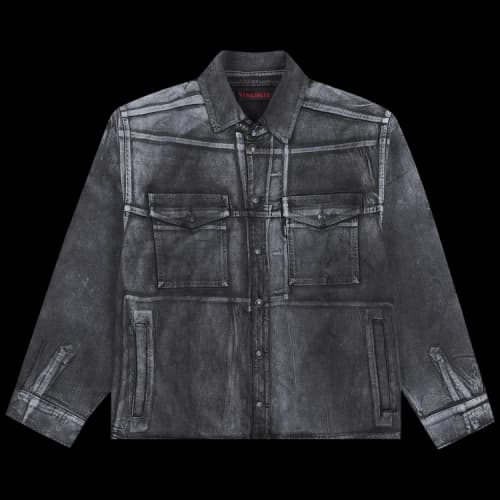Ottolinger Oversized Denim Shirt 'Black'