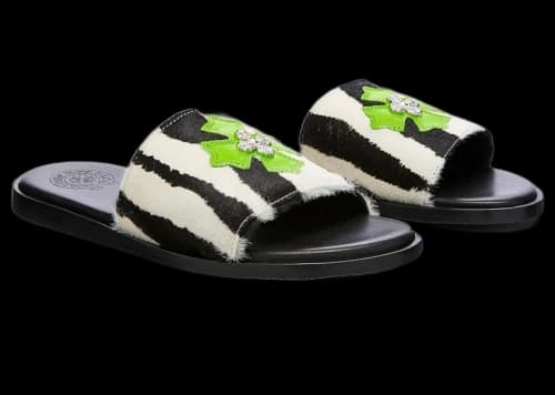 Chrome Hearts Zebra Slides