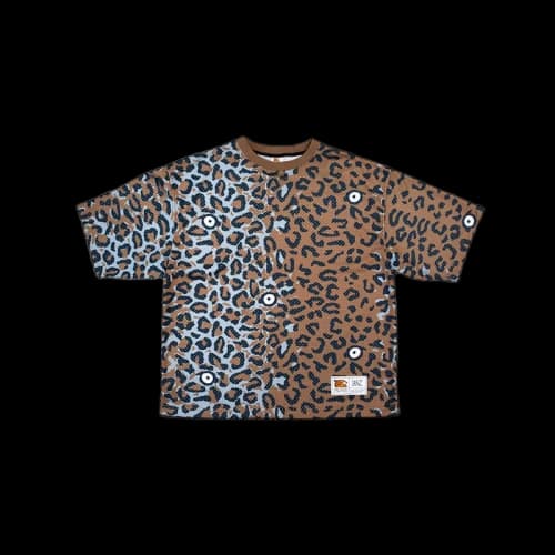 SOULGOODS Camo Mesh Top Brown