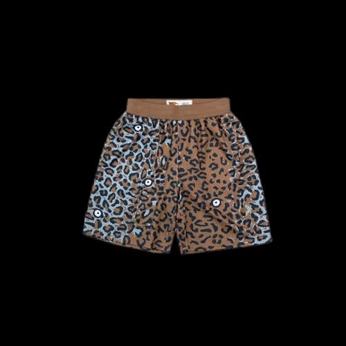 SOULGOODS Camo Mesh Shorts Brown