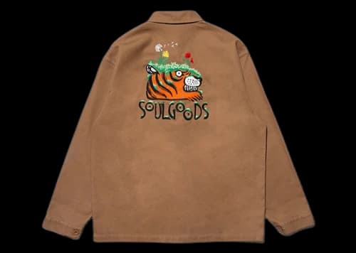 SOULGOODS 4th Anniversary Worker Jacket Brown
