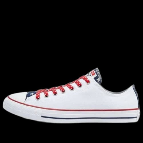 Converse Chuck Taylor All Star Low Top 'White Red Blue'