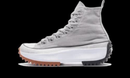 Converse Run Star Hike Hi White Light Smoke In
