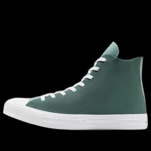 Converse Chuck Taylor All Star Renew Knit High Top Canvas Shoes Green