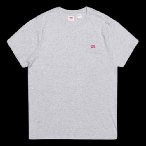 LEVI'S Levis Round Neck Short Sleeve Gray