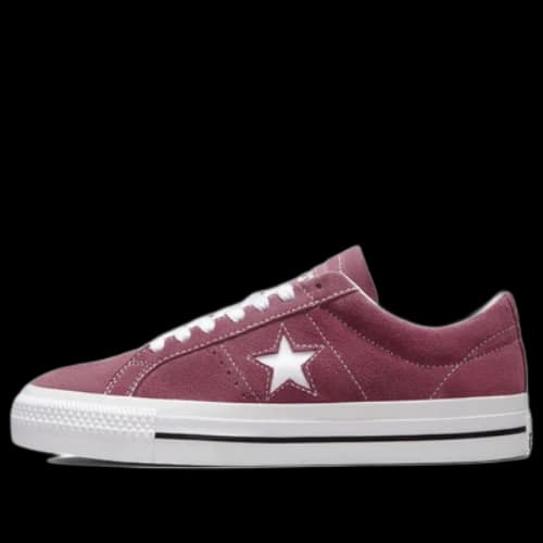 Converse Unisex One Star Pro Low-Top Sneakers Red