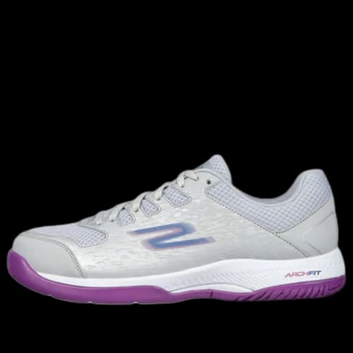 Skechers Viper Court Pickleball Shoes 'Grey Purple' (Women's)