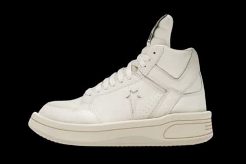 Converse TURBOWPN Mid x Rick Owens DRKSHDW Egret