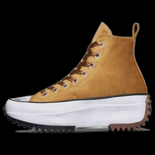 Converse Run Star Hike High-Top Canvas Shoes Yellow