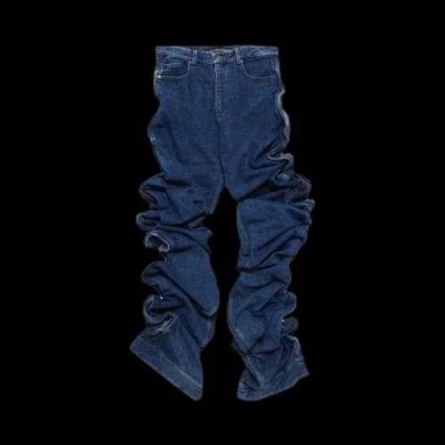 Y/Project Wired Baggy Jeans 'Blue'